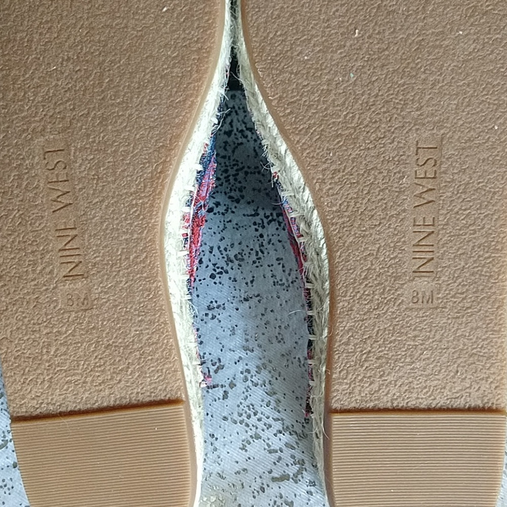 Nine West Floral Jacquard Mules - Picture 6 of 8